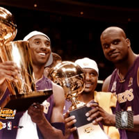 Los Angeles Lakers NBA 2002 Championship