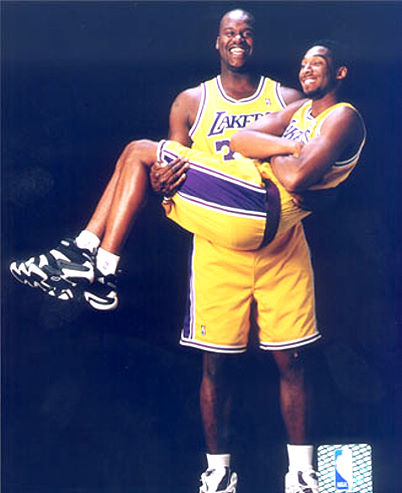 Shaquille ONeal and Kobe Bryant Photo