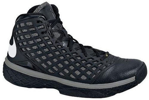 Kobe Bryant basketball shoes pictures: Nike Zoom Kobe 3 black, grey and yellow (maize) picture 1