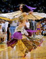 Lakers vs. Celtics 1987 Finals - Lakers Dancer