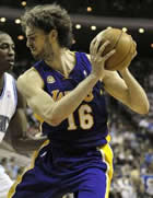 Pau Gasol Profile, Career Highs, Highlights and Pictures - Lakers ...