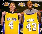 Walton y Cook, Los Angeles Lakers