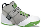 Lebron James Signature Shoes: Nike Zoom Lebron V, Green