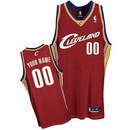 Custom Ed Davis Cleveland Cavaliers Nike Maroon Road Jersey