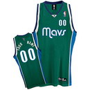 Custom Dallas Mavericks Nike Green Replica Jersey