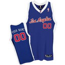 Custom Los Angeles Clippers Nike Blue Replica Jersey