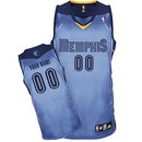 Custom Memphis Grizzlies Nike Sky Blue Swingman Jersey