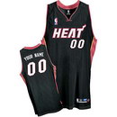 Custom Josh Richardson Miami Heat Nike Black Road Jersey