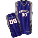 Custom Phoenix Suns Nike Purple Road Jersey
