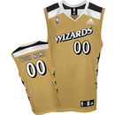Custom Washington Wizards Nike Gold Replica Jersey