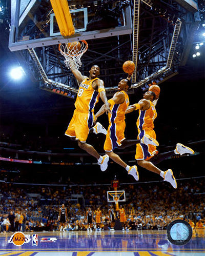 Kobe Bryant Multiple Exposure Photo