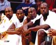 2003-2004 Lakers Group 4 (Bench) Photo