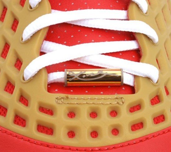 Kobe Bryant basketball shoes pictures: Nike Zoom Kobe III 3 2008 All-Star in colors gold (yellow) and red