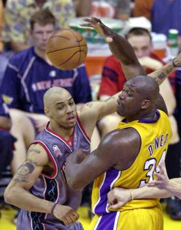 Lakers Playoffs 2002 Shaquille O'Neal picture