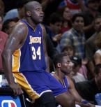 click for Lakers Playoff pictures (LA Daily News), (Shaquille O'Neal, Kobe Bryant)