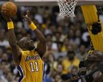 click for Lakers Playoff pictures (LA Daily News), (Karl Malone, Kevin Garnett)
