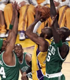 click for Lakers 2008 Playoff pictures (LA Daily News), NBA Finals Game 4