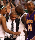 click for Lakers 2008 Playoff pictures (LA Daily News), NBA Finals Game 6