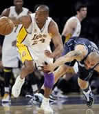 click for Lakers 2008 Playoff pictures (LA Daily News), Conference Semifinals Game 1