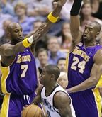 click for Lakers 2008 Playoff pictures (LA Daily News), Conference Semifinals Game 6