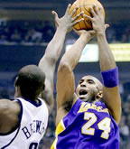 click for Lakers 2009 Playoff pictures (LA Daily News), First Round vs. Utah Jazz Game 4