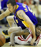 click for Lakers 2009 Playoff pictures (LA Daily News), Western Conference Semifinals vs. Houston Rockets Game 3