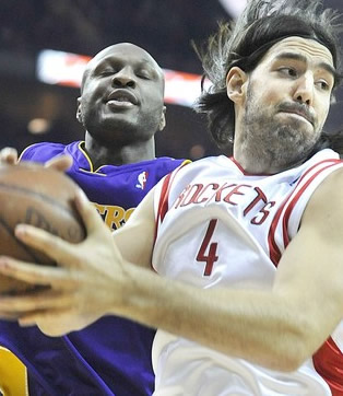 click for Lakers 2009 Playoff pictures (LA Daily News), Western Conference Semifinals vs. Houston Rockets Game 4