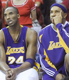 click for Lakers 2009 Playoff pictures (LA Daily News), Western Conference Semifinals vs. Houston Rockets Game 6
