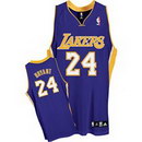 Kobe Bryant Los Angeles Lakers Purple Authentic Adidas NBA Jersey