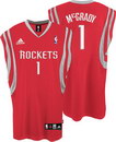 Tracy McGrady Houston Rockets Red Swingman Adidas NBA Basketball Youth Jersey