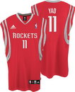 Yao Ming Houston Rockets Red Road Swingman Adidas NBA Basketball Jersey