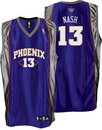 Steve Nash Phoenix Suns Purple Road Authentic Adidas NBA Basketball Jersey