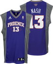 Steve Nash Phoenix Suns Purple Youth Replica Adidas NBA Jersey
