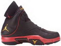 New Carmelo Anthony Signature Shoes: Nike Air Jordan Melo M4 Black and Taxi-Varsity Red