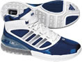 Basketball Shoes: Adidas Rapid Bounce, Blue and White