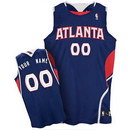 Custom John Collins Atlanta Hawks Nike Blue Road Jersey