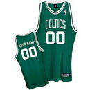 Custom Boston Celtics Nike Green Swingman Jersey