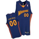 Custom Golden State Warriors Nike Blue Replica Jersey