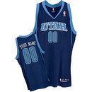 Custom Justin Wright-Foreman Utah Jazz Nike Blue Road Jersey