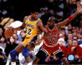 Magic Johnson & Michael Jordan
