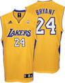 Kobe Bryant new Lakers Jersey number 24