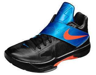 new Kevin Durant Signature Shoes: Nike KD 4 for 2008-09 NBA Season